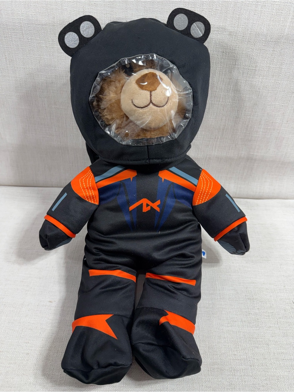 Build-A-Bear Black and Orange Astronaut Bear Plush Axiom Space’s